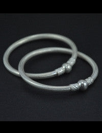 Silver Bangles