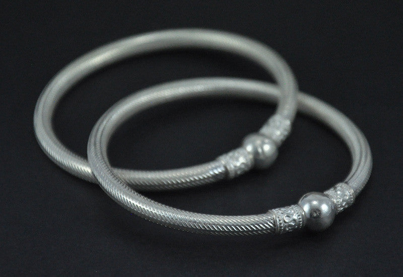 Silver Bangles