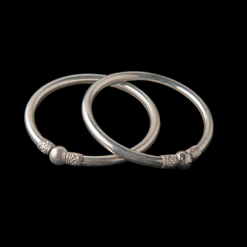 
                      
                        Silver bangles for women | handmade with Filigree art
                      
                    