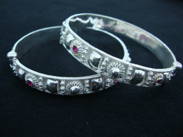 Silver Bangles