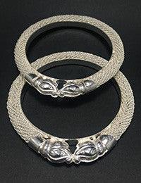 Silver Bangles