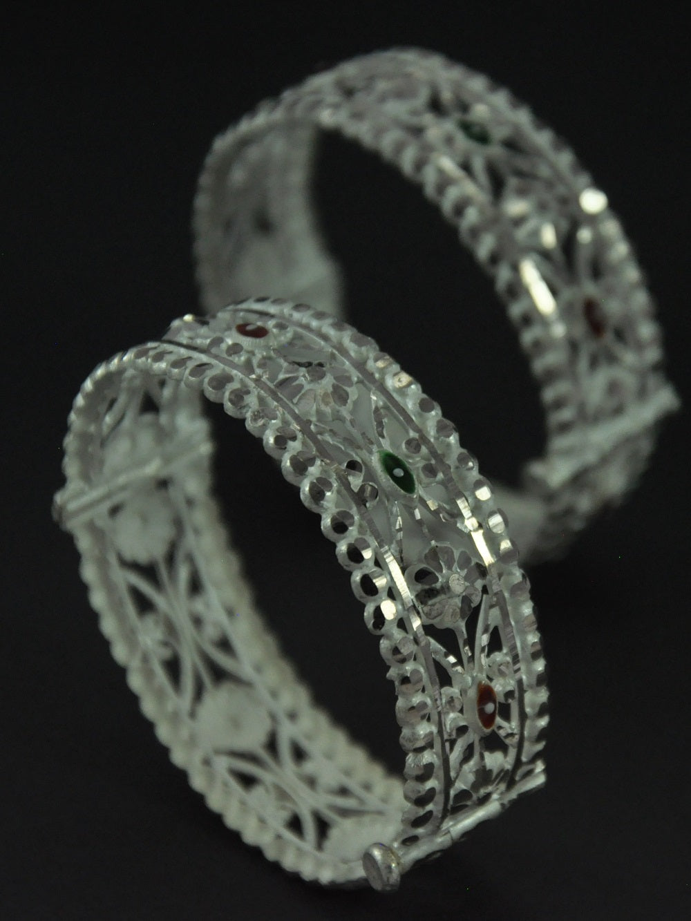 Silver Bangles