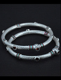 Silver Bangles