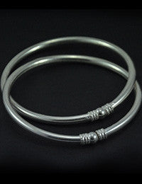 Silver Bangles