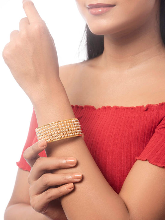 Load image into Gallery viewer, Bangles with Gold polish

