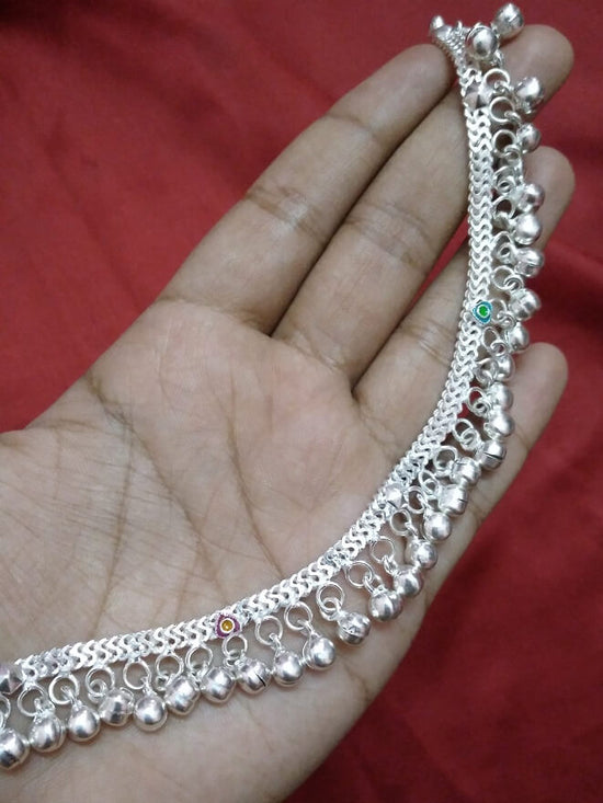 Baby Silver Anklets BB054