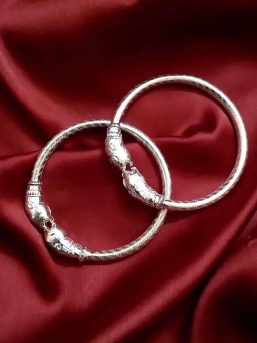 Baby Silver Bangles online Silver gifts for babies by Silverlinings