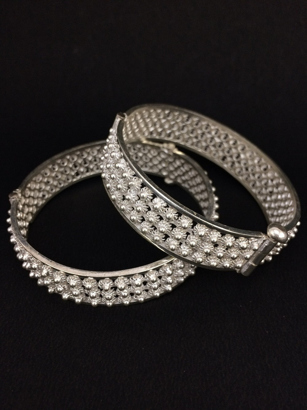 Silver Bangles