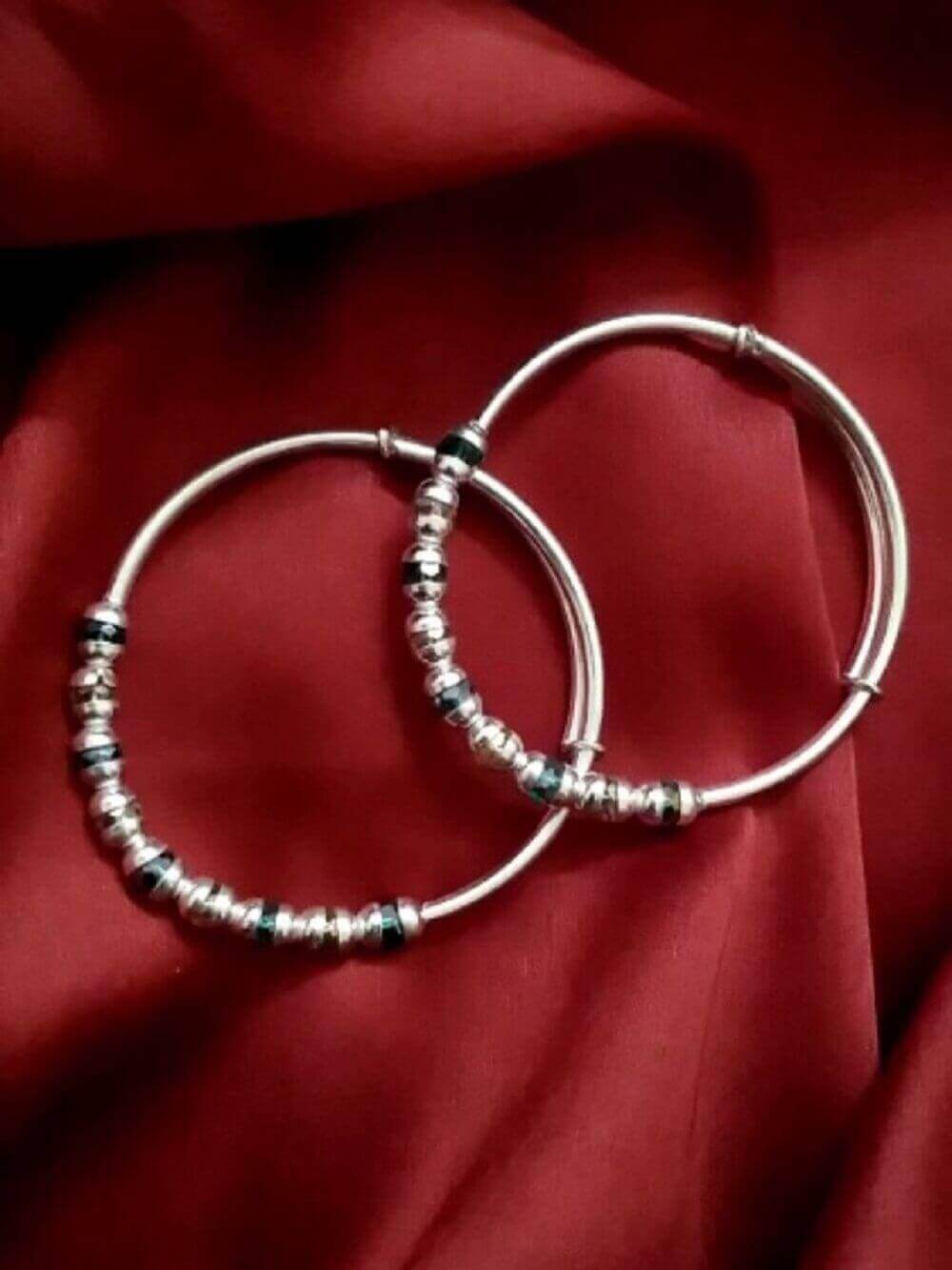 Baby bangles Silver