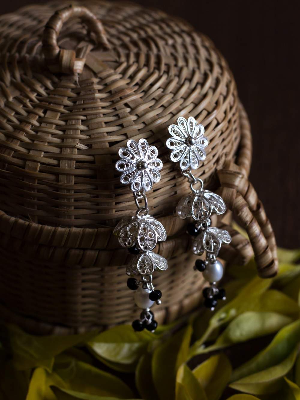 Beads and Silver     