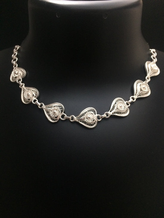 Beautiful Silver Filigree Necklaces      