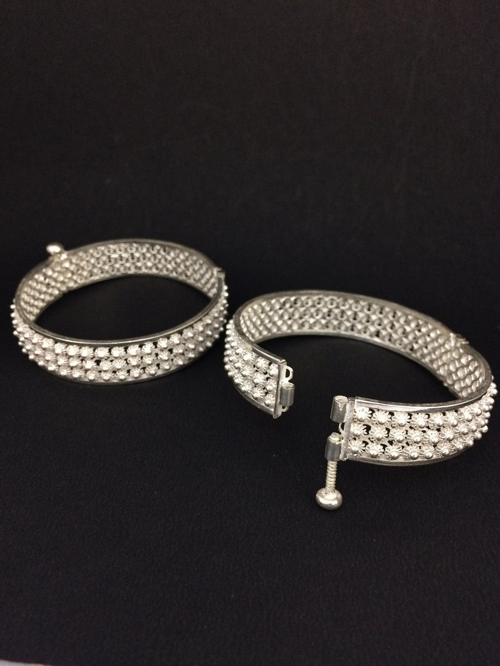 Silver Bangles