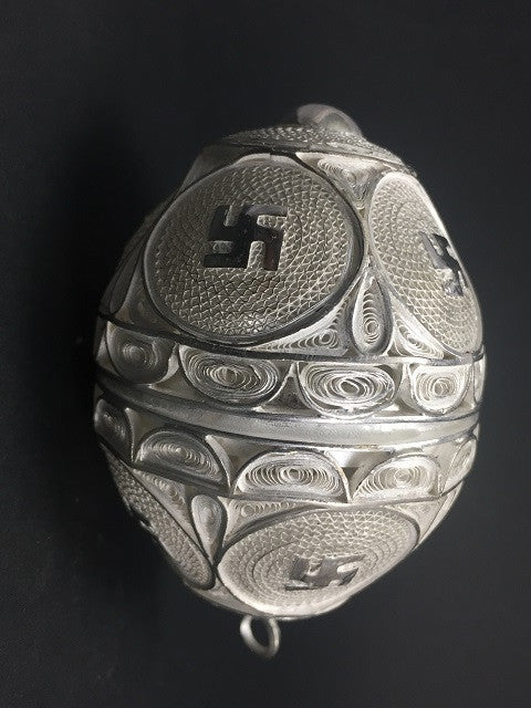 Silver Filigree Puja Cocunut