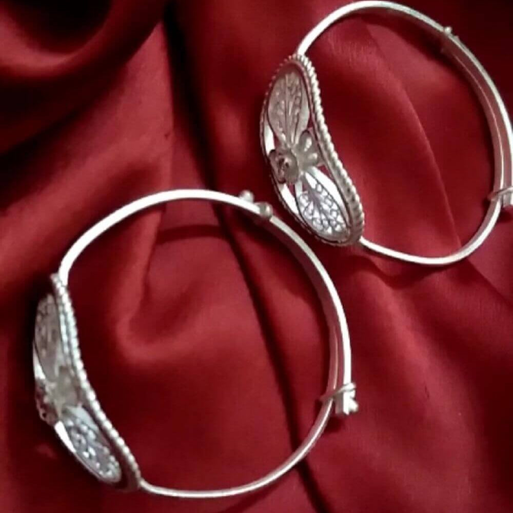 
                      
                        Silver Bangle for baby girl
                      
                    