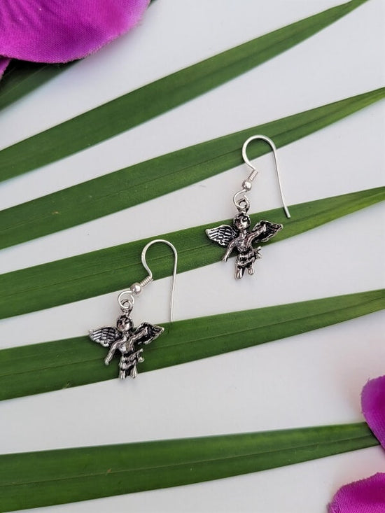 Load image into Gallery viewer, Cupid earrings Valentine&amp;#39;s day gift
