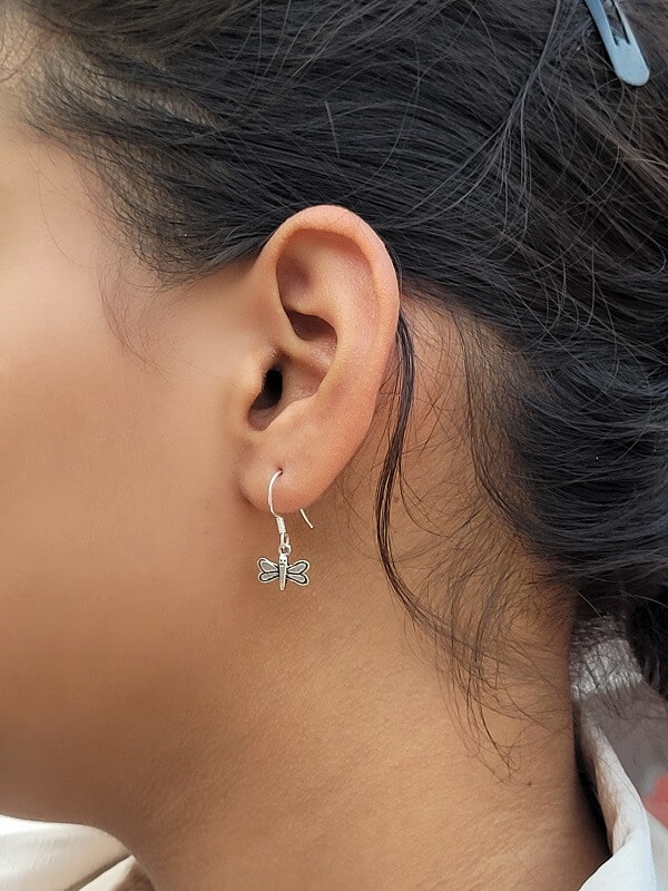 
                      
                        Butterfly earrings for kids
                      
                    