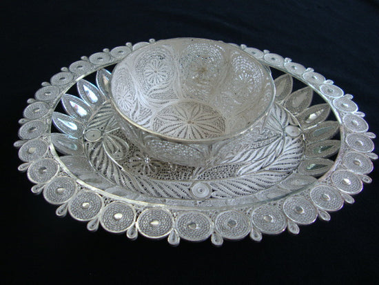 Silver set of two Bowls