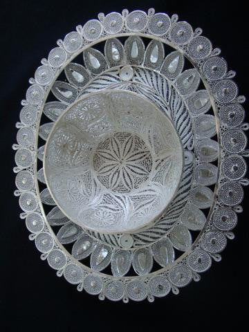 Silver set of two Bowls