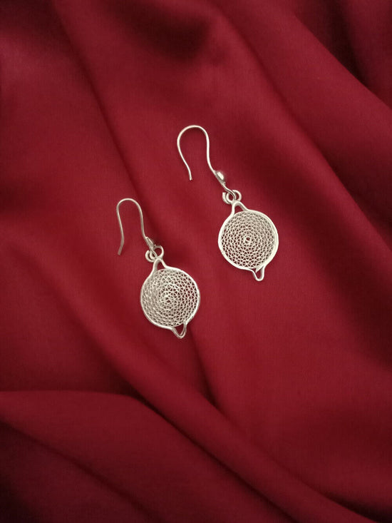 Load image into Gallery viewer, Silver Earrings Moon
