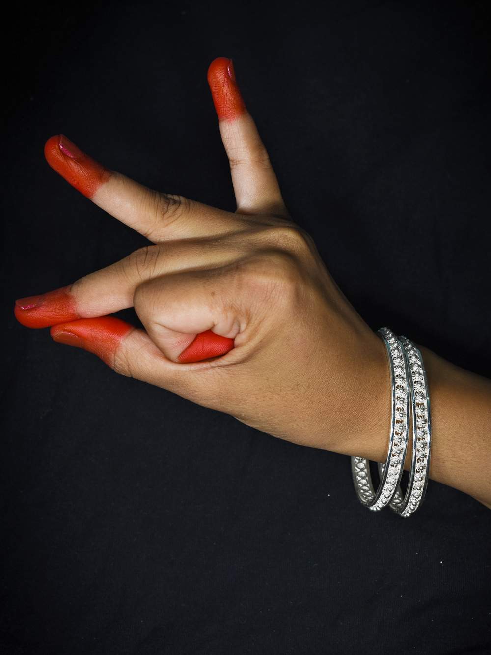 Silver Bangles