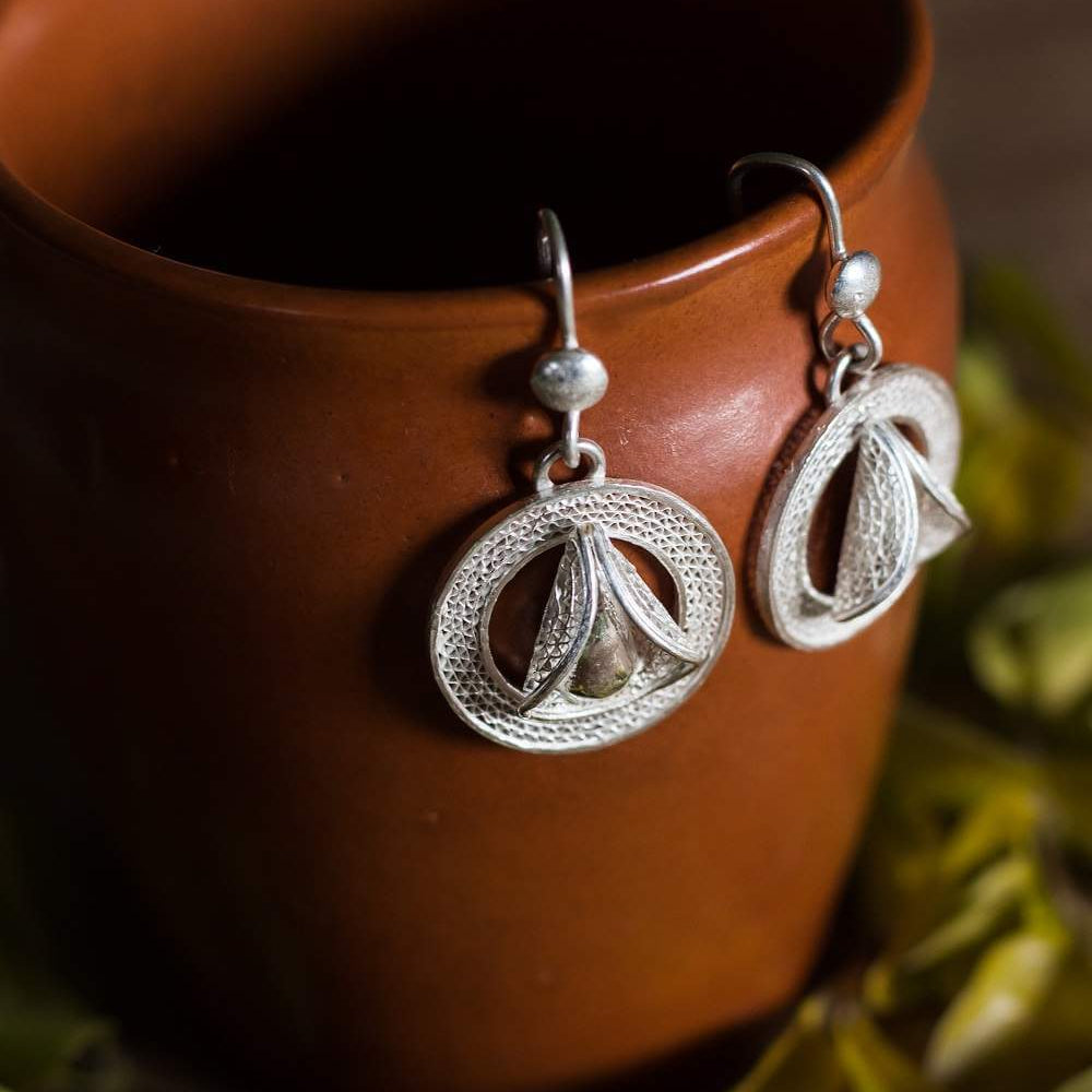 
                      
                        Floral earrings       
                      
                    