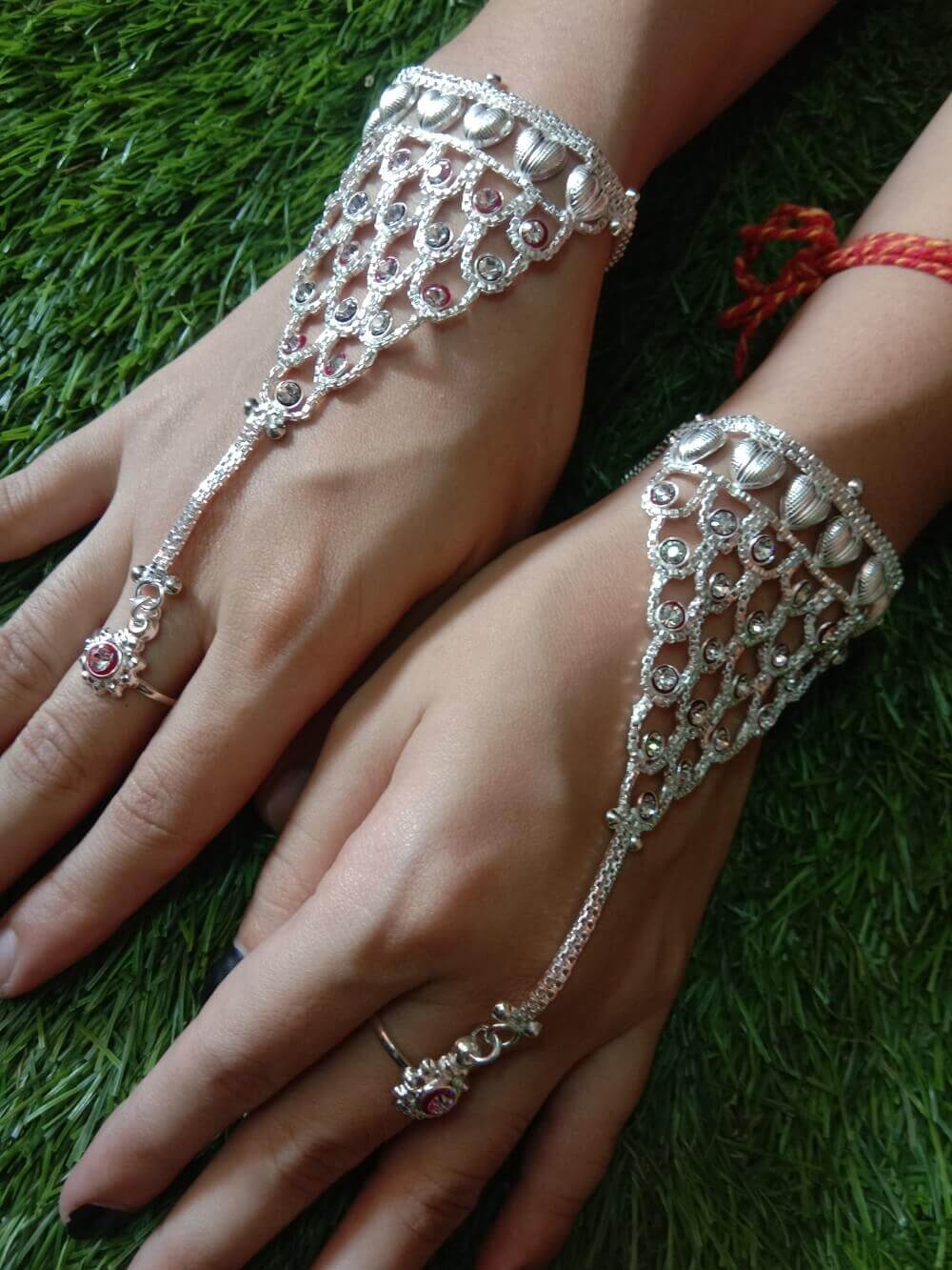 Bridal bracelet silver, Bridal jewellery, Bride... - Folksy