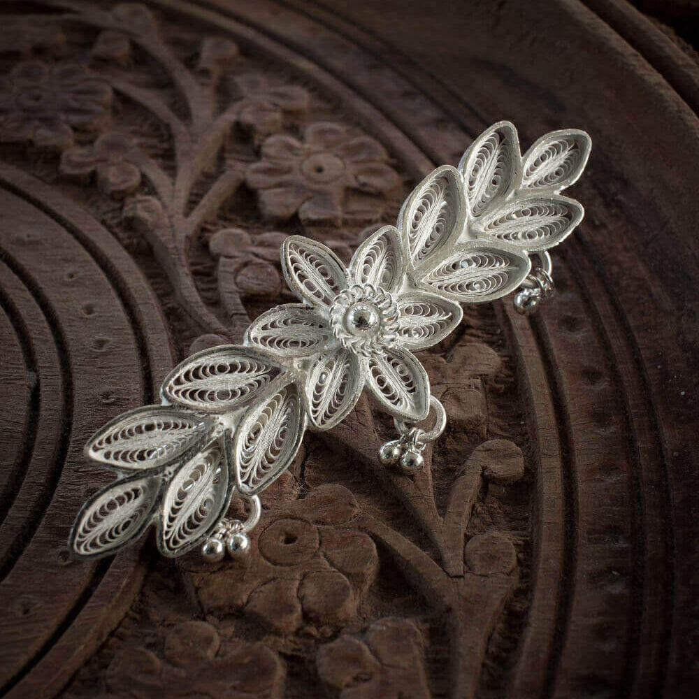 
                      
                        Floral Hair Clip
                      
                    