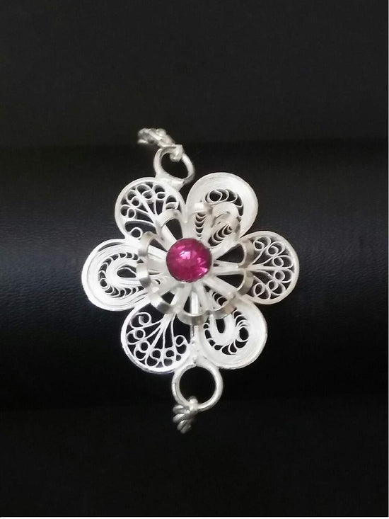 Load image into Gallery viewer, Silver Rakhi
