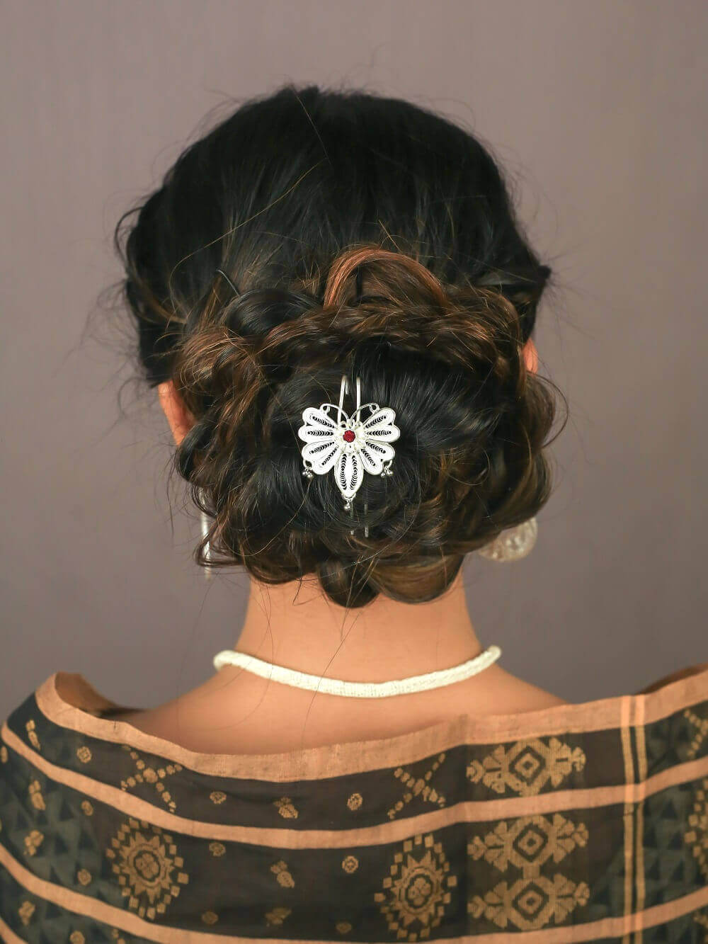 Antique juda hairstyle for bridal by GLAM GIRLS for more such videos v... |  TikTok