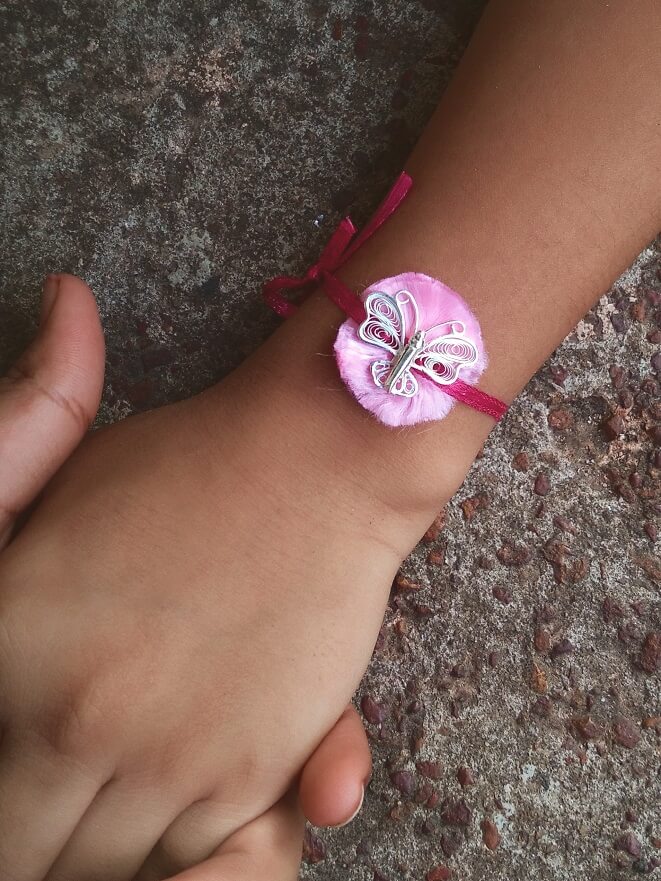 
                      
                        Kids Silver Rakhi RAK115_2
                      
                    