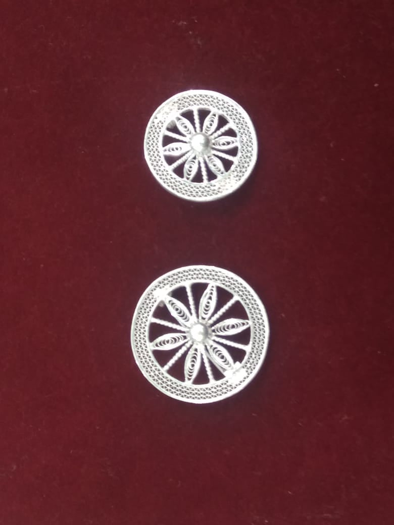 Konark wheel pendant