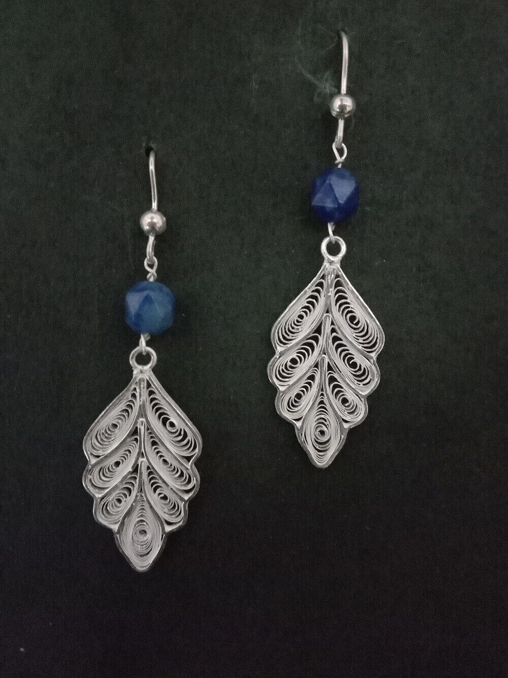 Leafy Bead Dangles