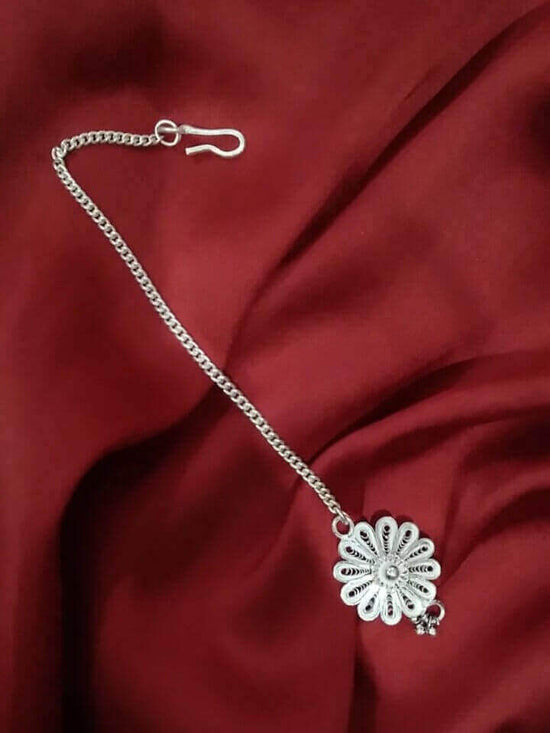 German Silver Combo of Maangtikka with Earring for Women and Girls, Size:  Standard at Rs 100/pair in Ghaziabad