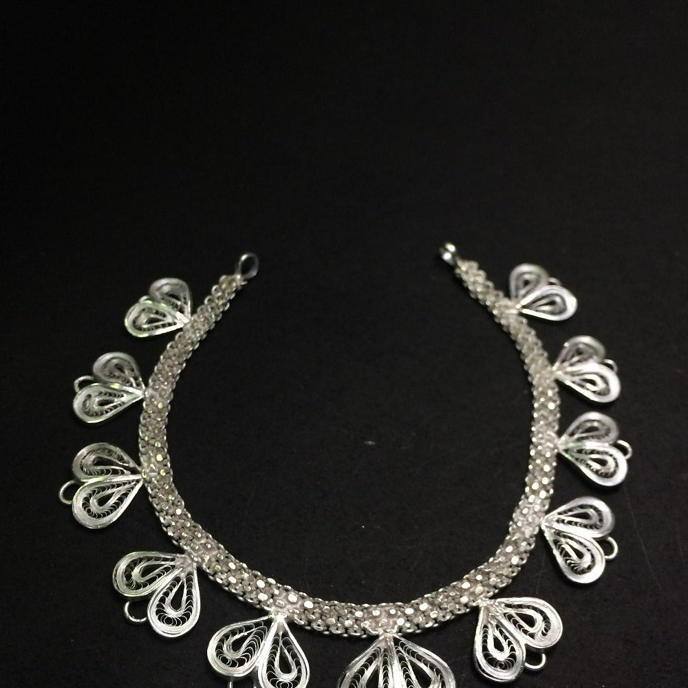 
                      
                        Silver Odissi dance jewellery Cutack
                      
                    