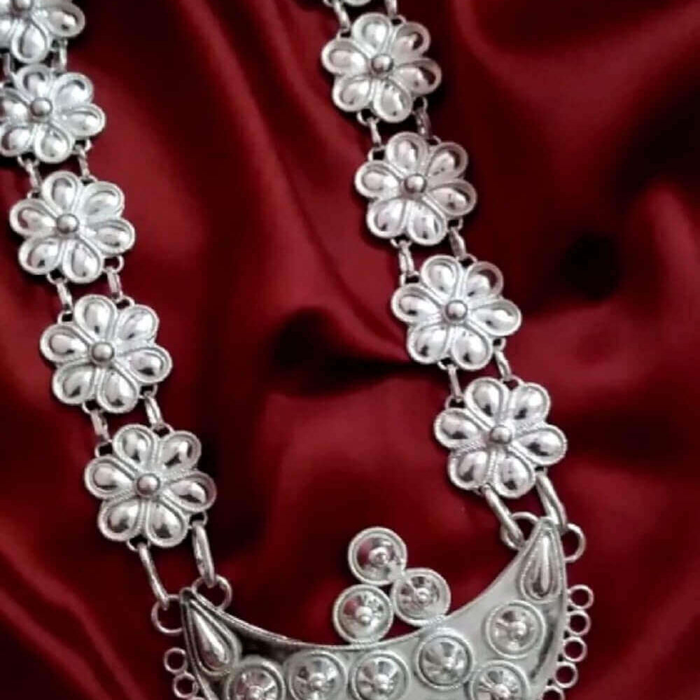
                      
                        Odissi Silver Necklace
                      
                    