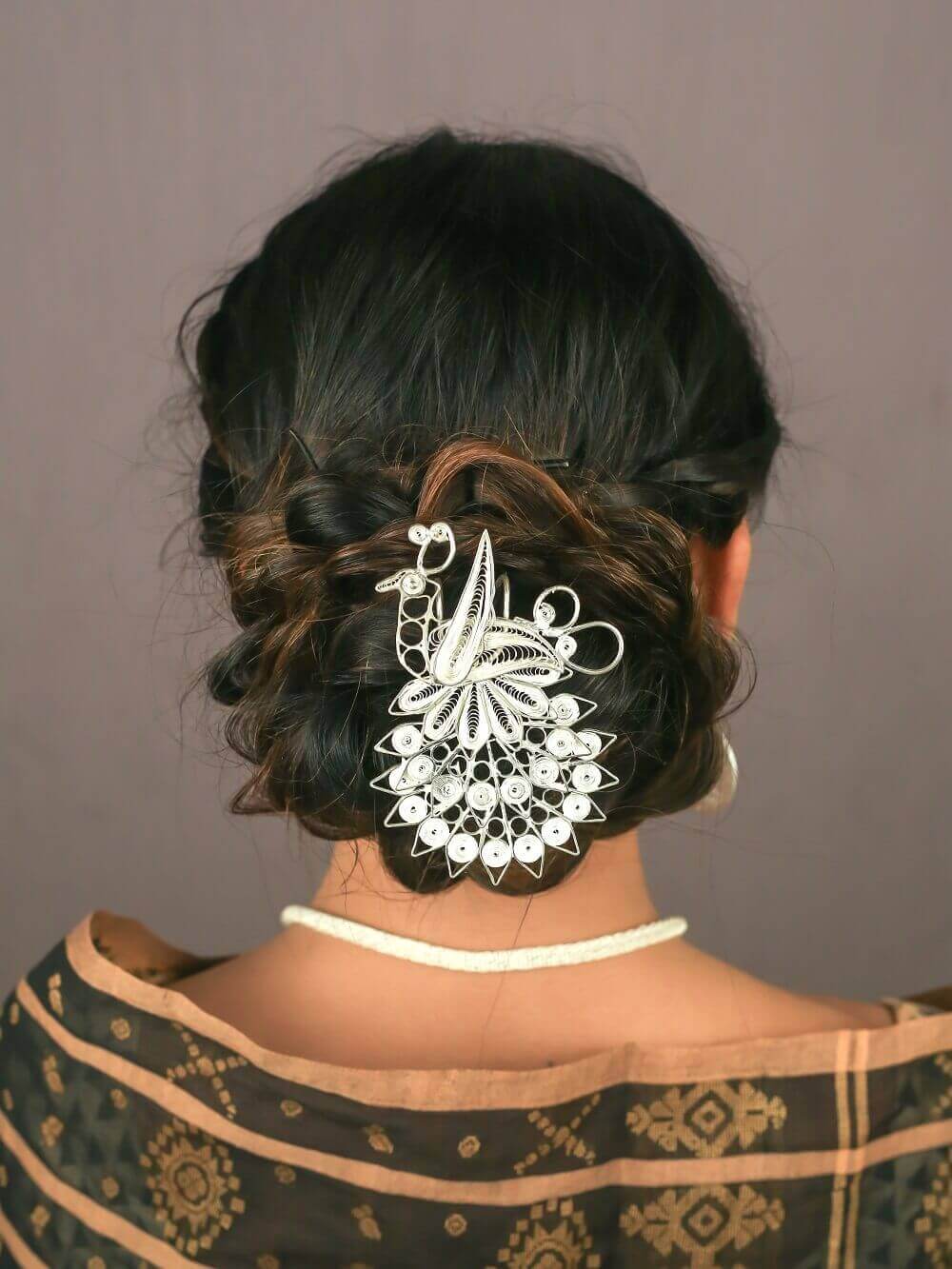 Load image into Gallery viewer, Odissi Hairpin Veni
