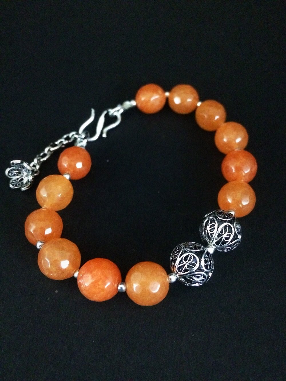Orange Beads Bracelet online