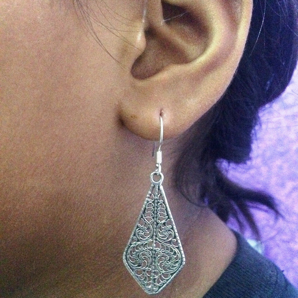 Oxidised Earrings       