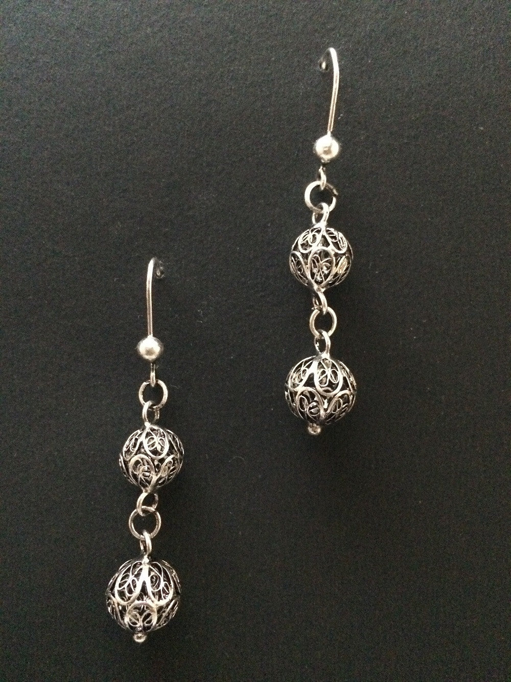 Load image into Gallery viewer, Oxidised Earrings        
