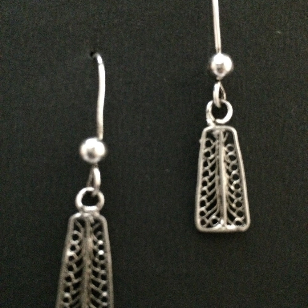 
                      
                        Oxidised Silver Earrings        
                      
                    