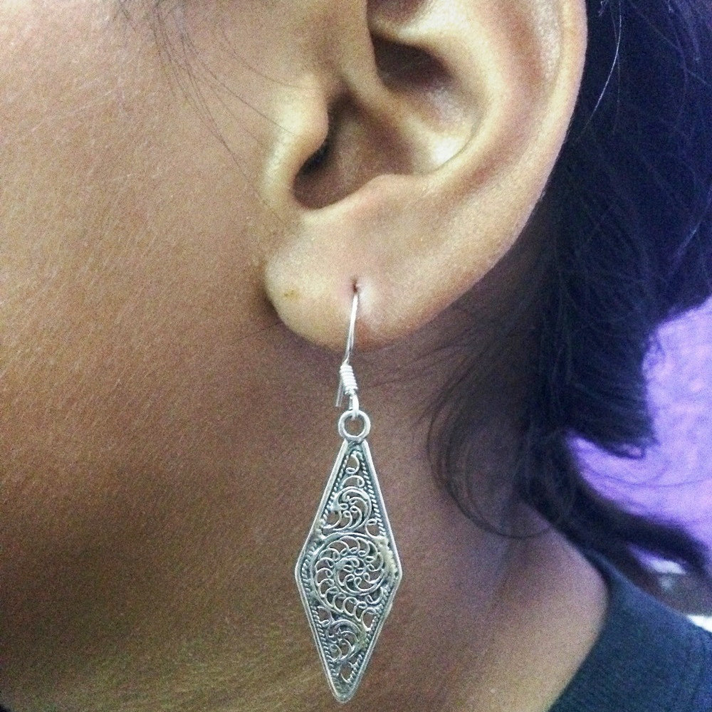 
                      
                        Oxidised Silver earrings       
                      
                    