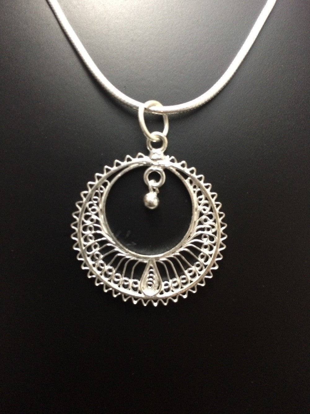 Silver Pendant set