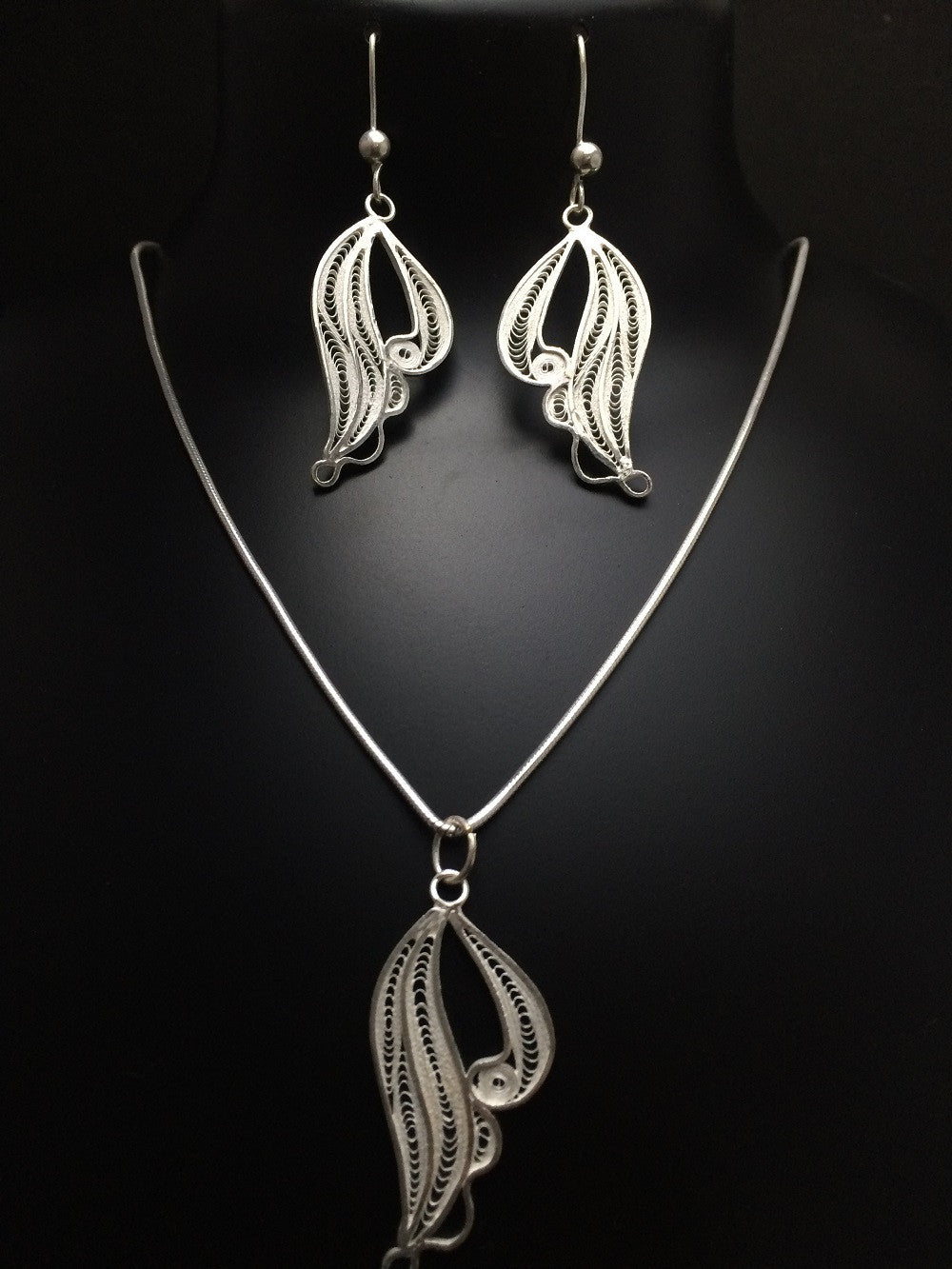 Silver Pendant set