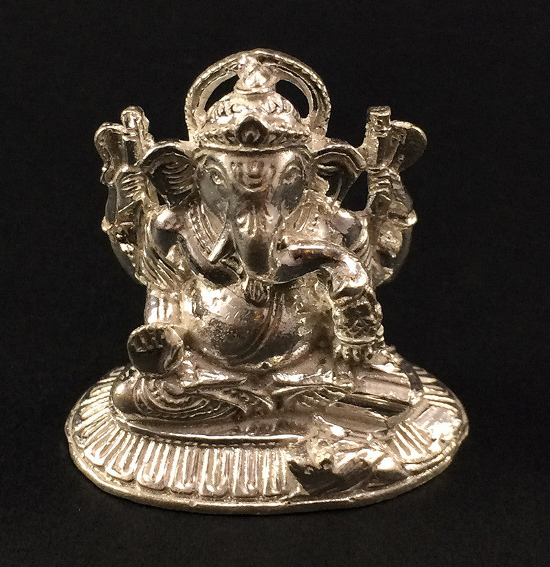 
                      
                        Silver Ganesh Laxmi Statue
                      
                    