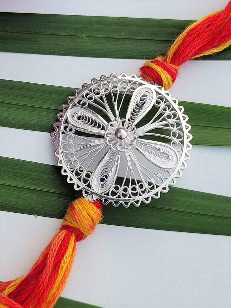 Online Silver Rakhi India