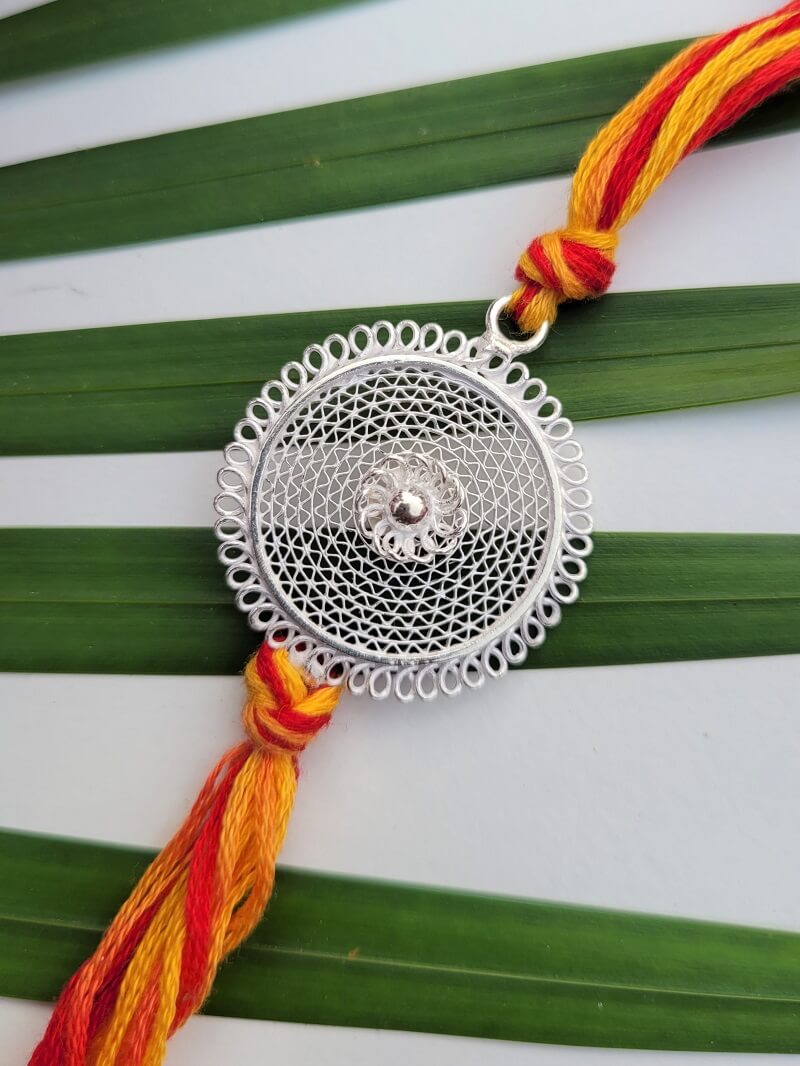 Online Silver Rakhi