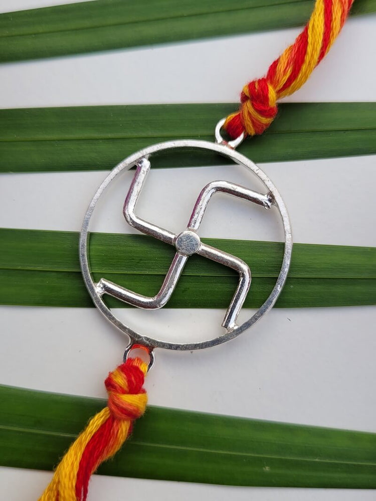 
                      
                        Silver Sathiya Rakhi
                      
                    