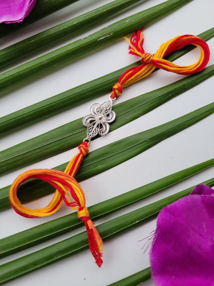
                      
                        Silver Rakhi for Brother India
                      
                    