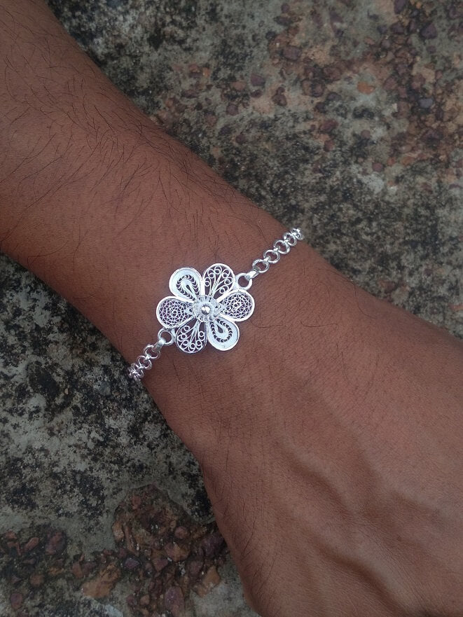 Buy Silver Bracelets for Women Online In India  Etsy India
