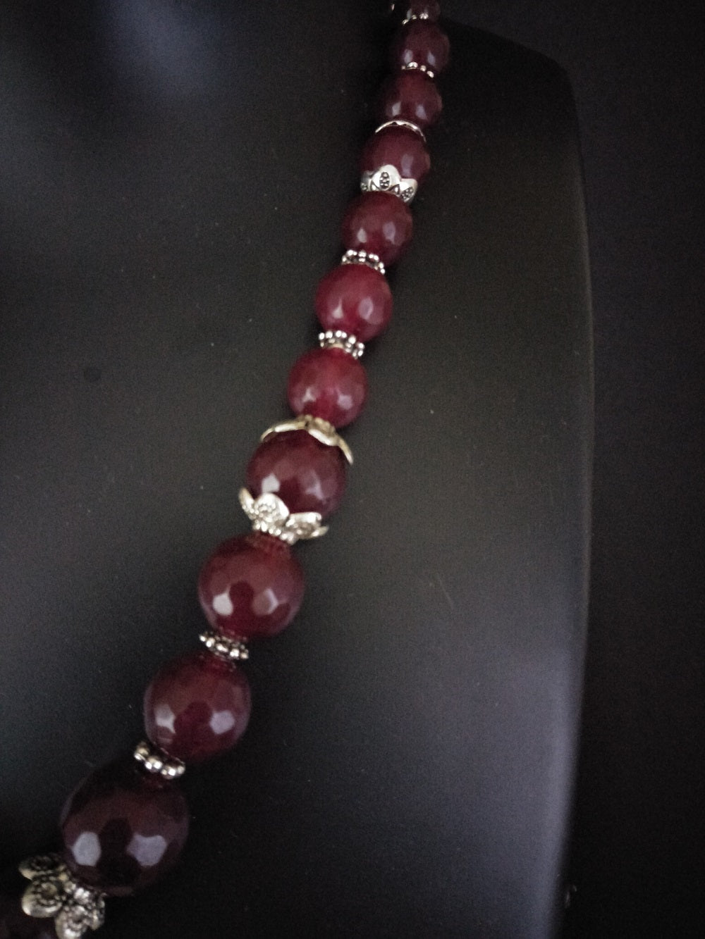 Red Onyx necklace       